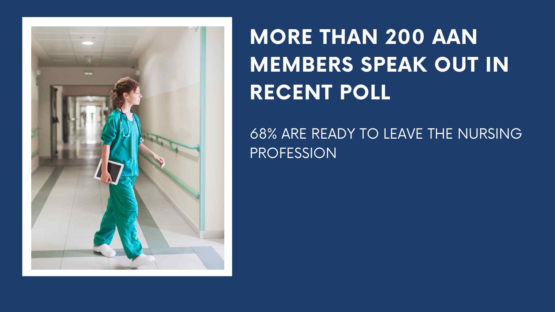 68 ready to leave the nursing profession Alberta Association Of Nurses